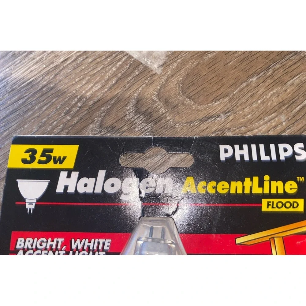 Philips Accentline Flood Halogen MR-16 Lamp 35W Flood Type FMW 35MR 16/FL